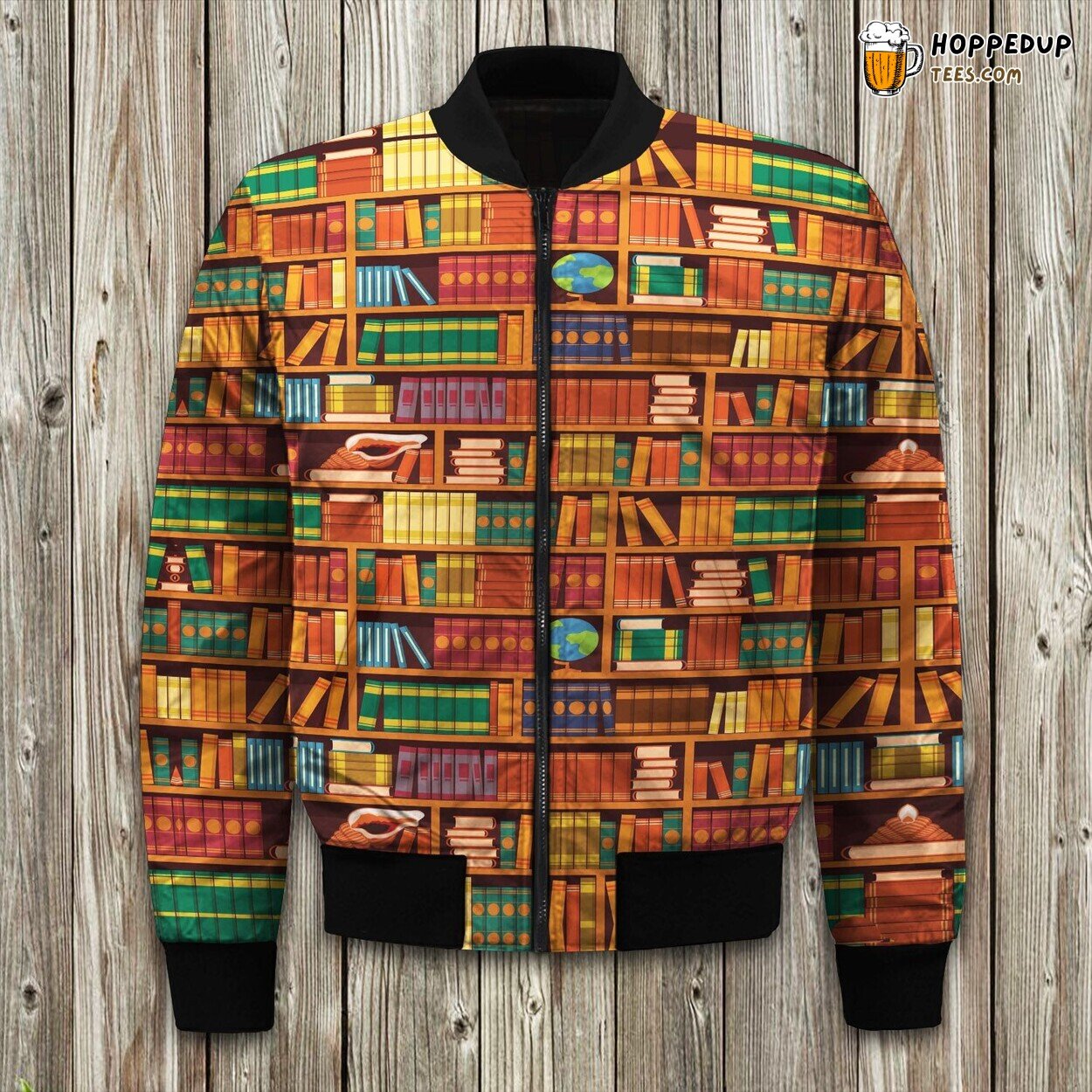 Book Lover Library Librarian Bomber Jacket