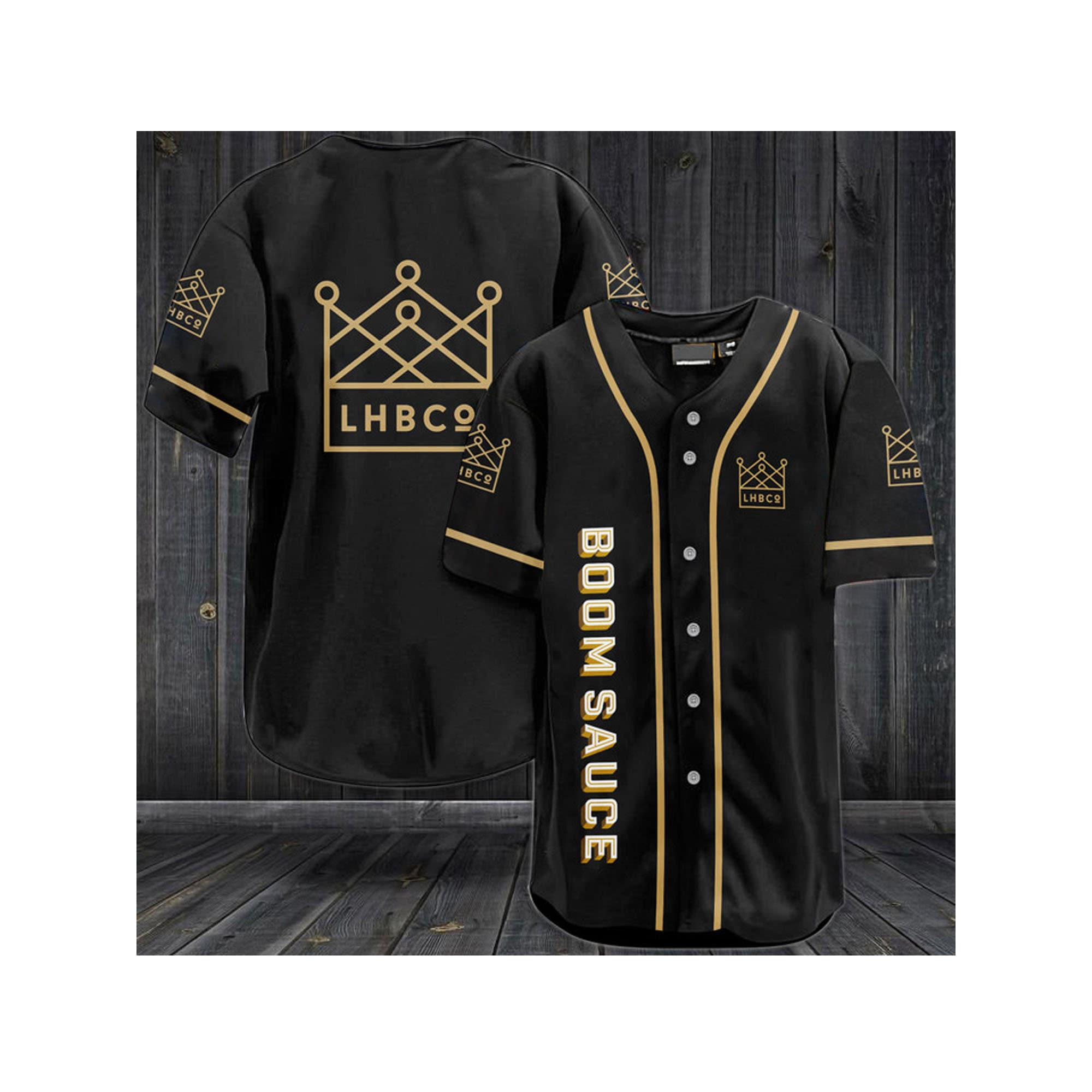 BoomSauce Inspired Baseball Jersey for Beer Lovers HU