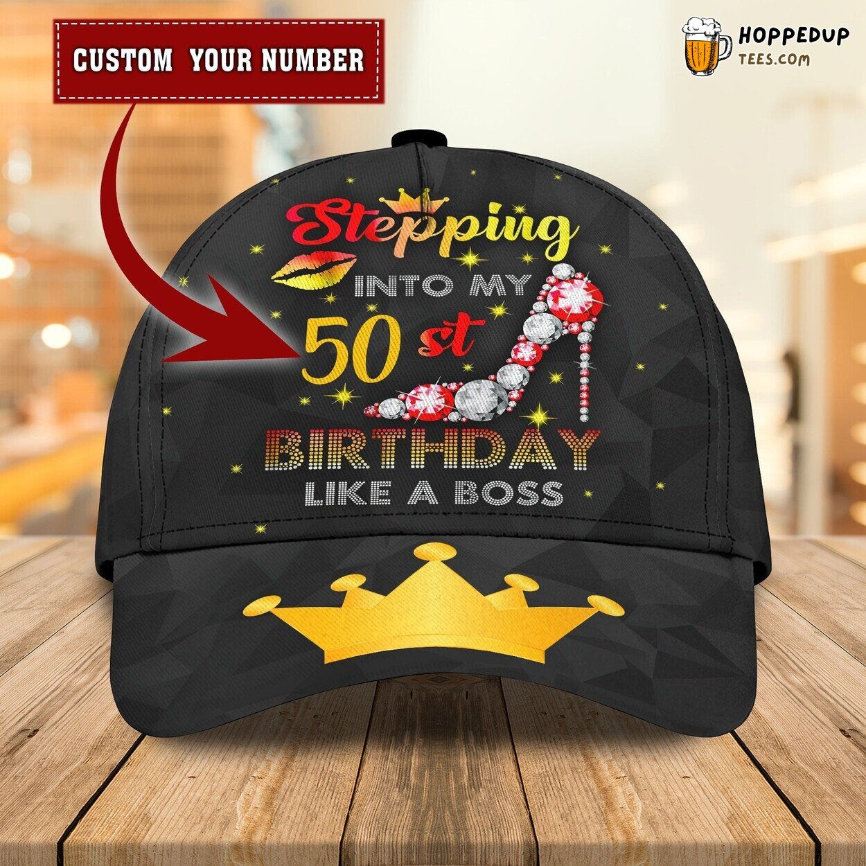 Boss Mode 3D Classic Cap Personalized Unique Embroidery Style Design