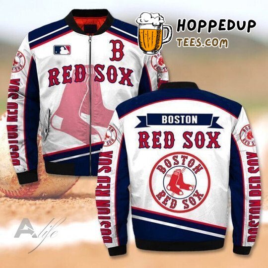 Boston Red Sox Essential MLB Team Spirit Bomber Jacket Edition