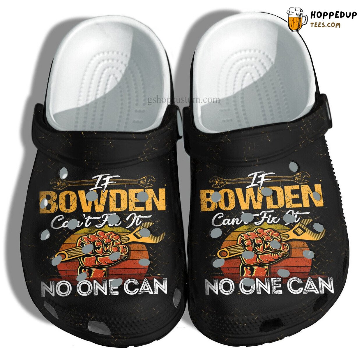 Bowden Can Fix It Retro Father Day Gift Men Grandpa Shoes