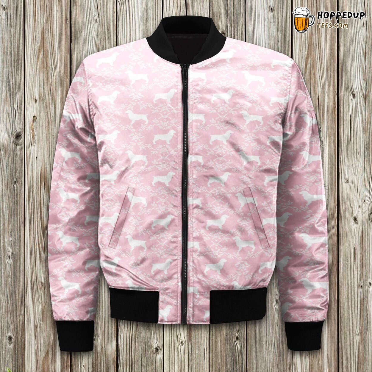 Boykin Spaniel Art Winter Bomber Jacket Dog Lovers’ Exclusive Design