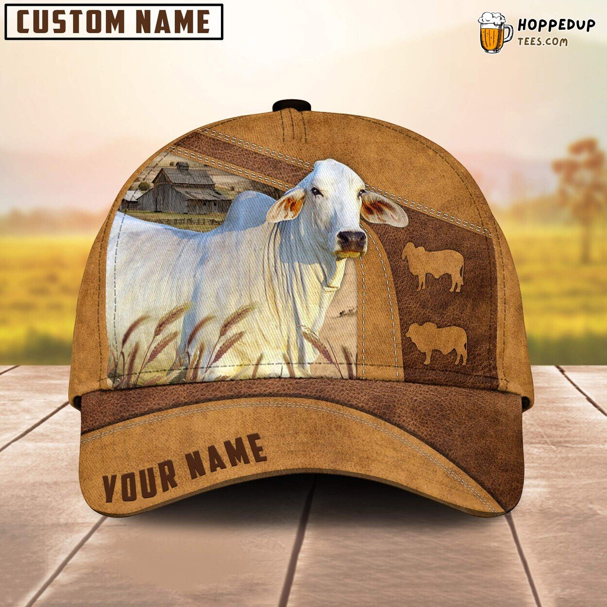 Brahman Cattle Personalized Farm Baseball Cap Ultimate Farmer Lover Brahman Cattle Personalized Farm Baseball Cap Ultimate Farmer Lover