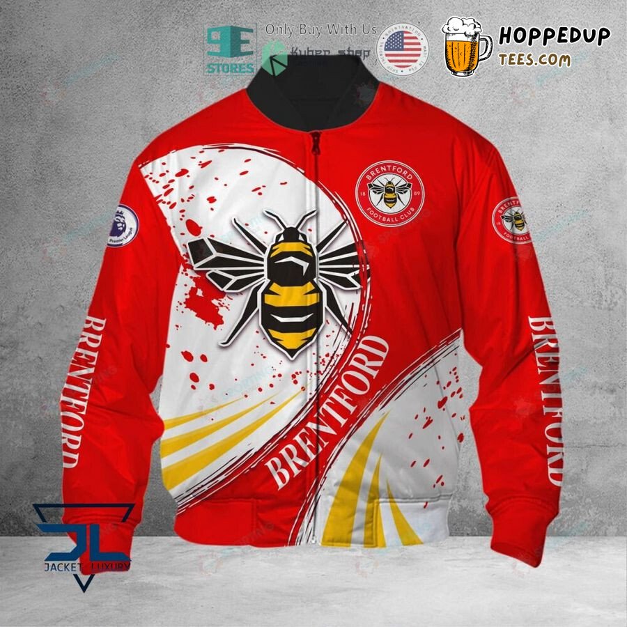 Brentford FC Unique Special Style Custom Bomber Jacket Series