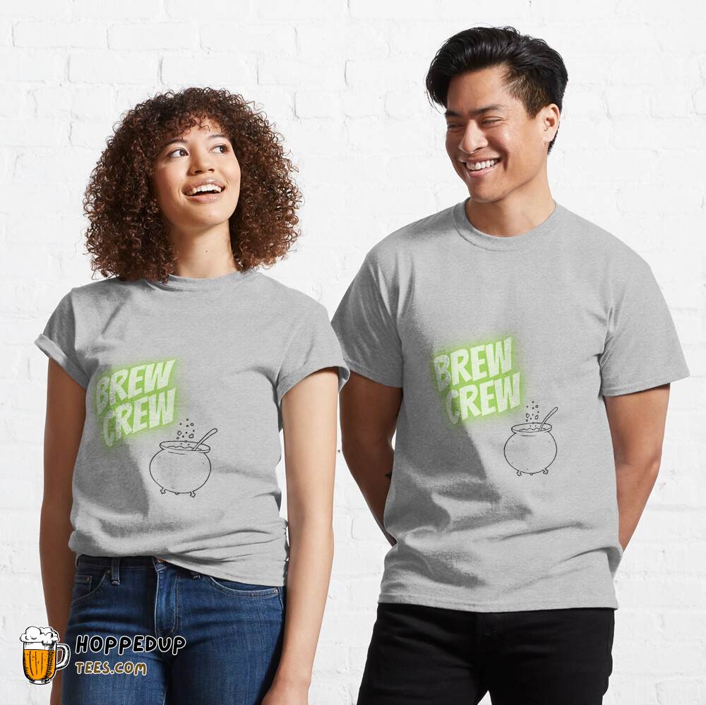 Brew Crew Halloween Witch Classic Tee HU