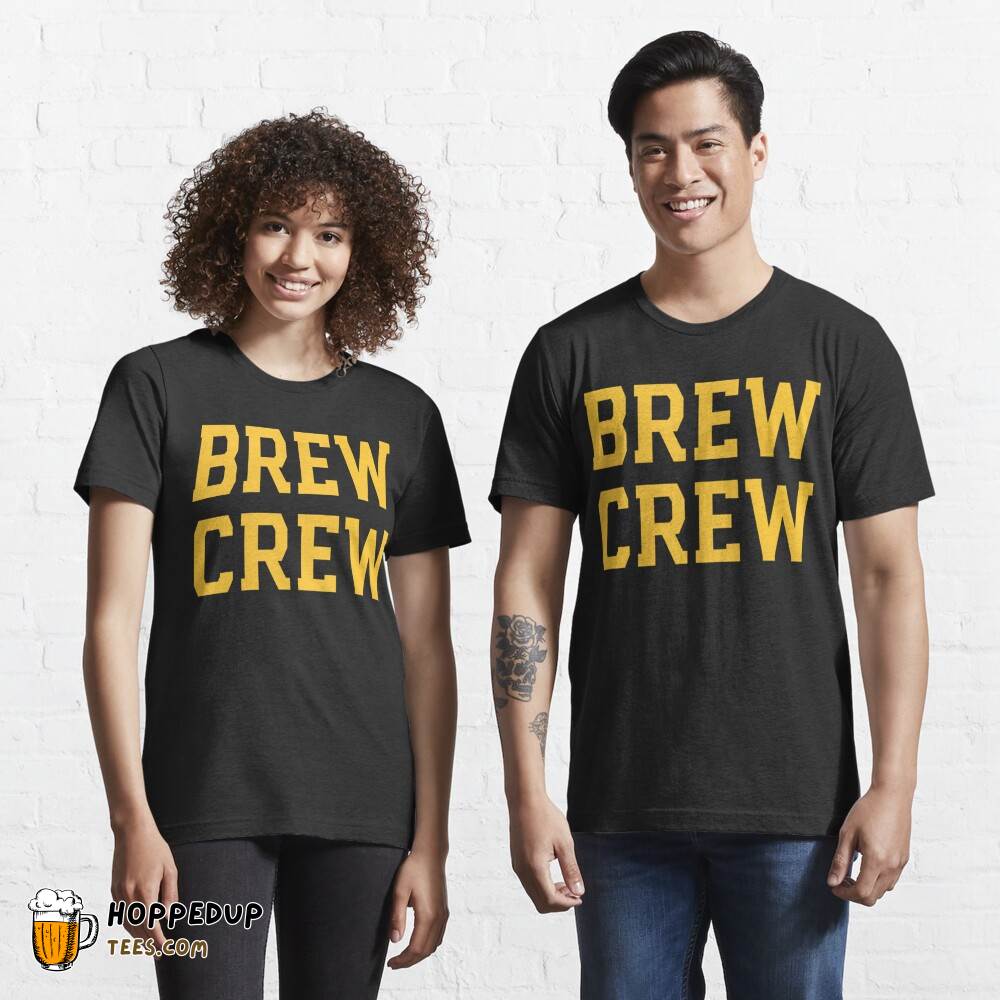 Brew Crew Navy Classic Essential Tee HU