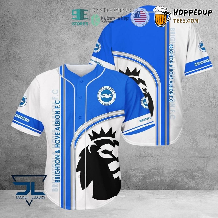 Brighton & Hove Albion FC Lion Edition Baseball Jersey Unisex Shirt