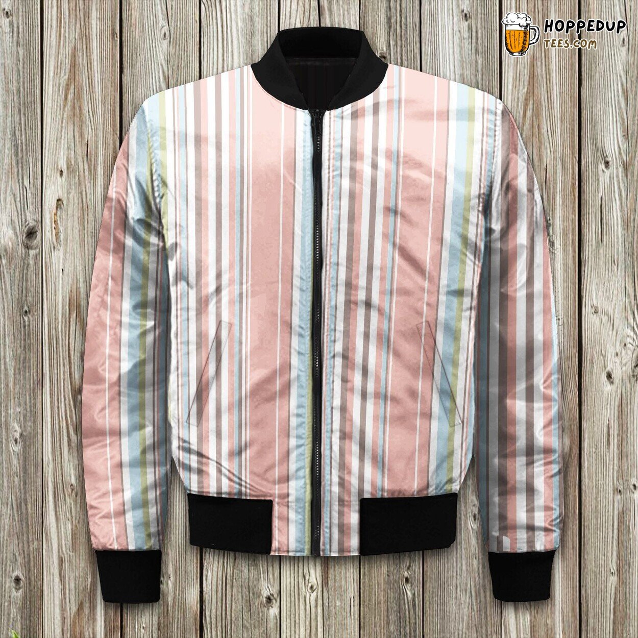 Brighton Coral Reversible Bomber Jacket