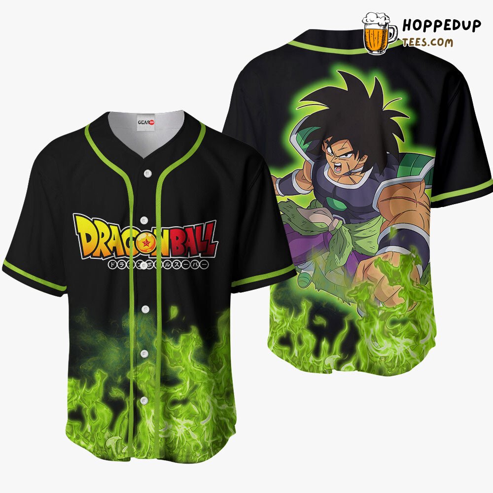 Broly Distinctive Collection Unique Anime Design Baseball Jersey Edition Broly Distinctive Collection Unique Anime Design Baseball Jersey Edition