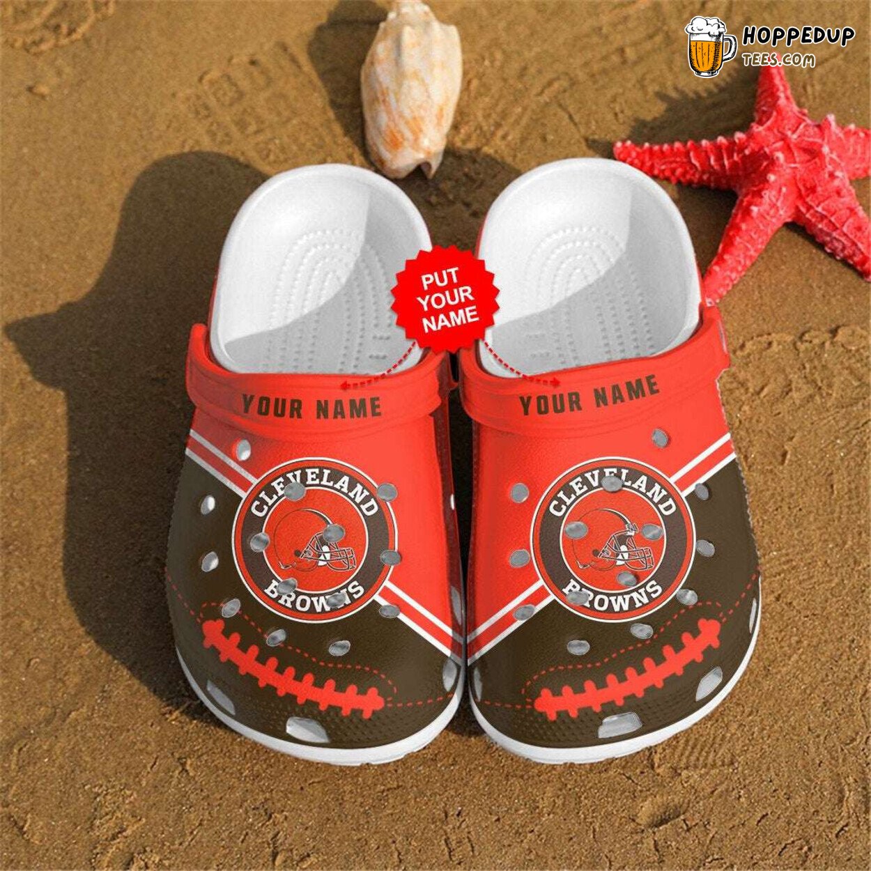 Browns Football Team Personalized Custom Sneakers Unique Design