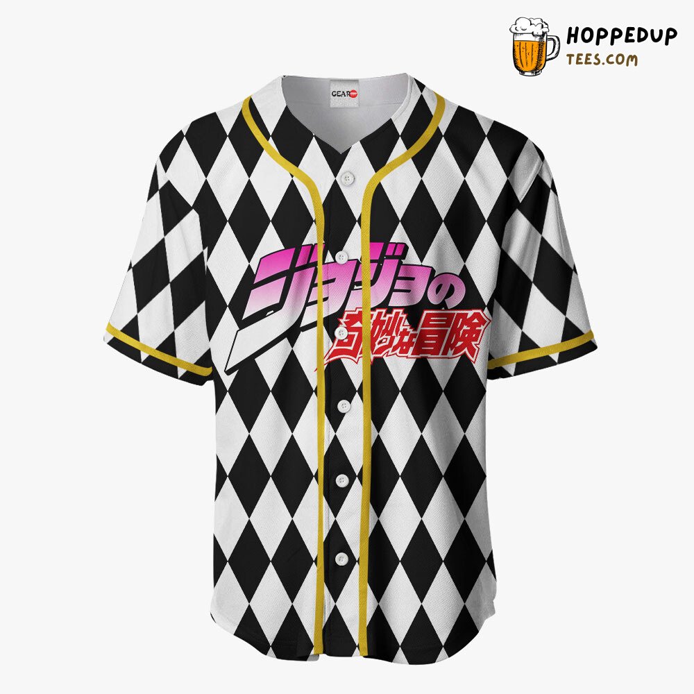 Bruno Bucciarati JJBA Distinctive Design Anime Baseball Jersey Unique