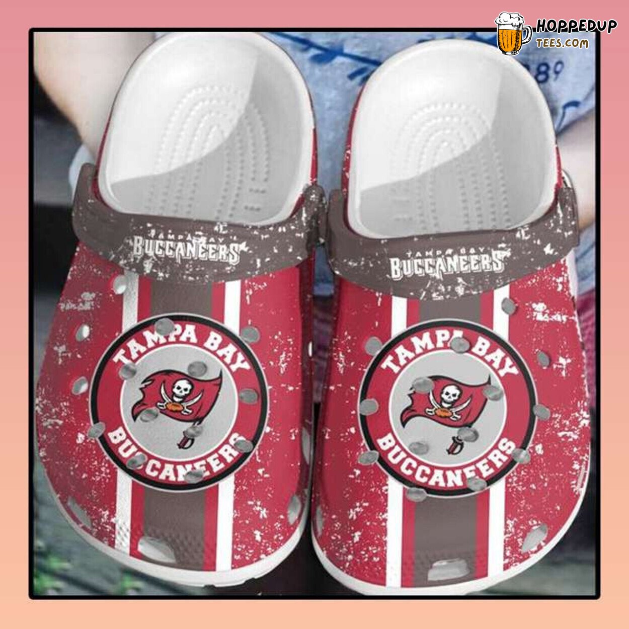 Buccaneers Tampa Bay Themed Comfortable Unique Stylish Design Clogs