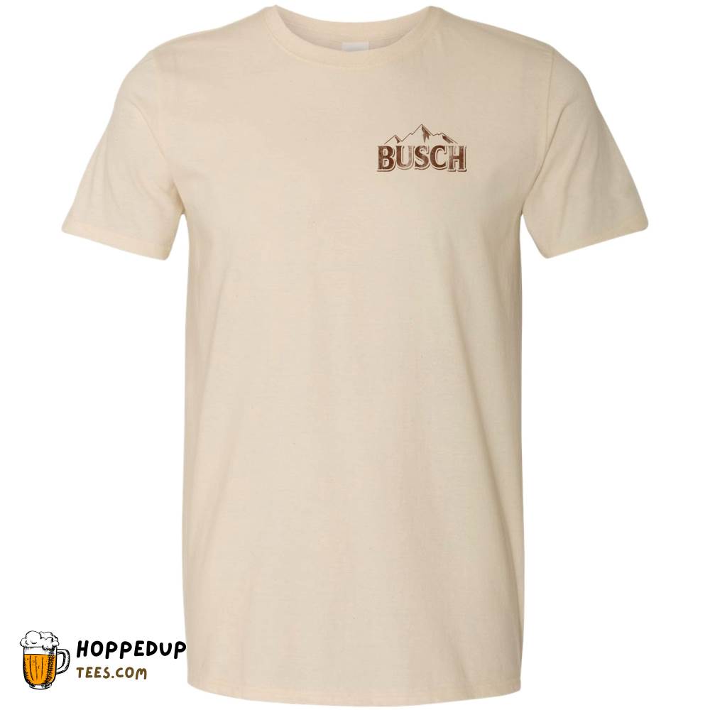 Buck LCFB Silhouette Busch Hunting Natural Tee HU