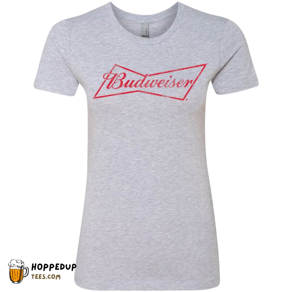 Bud Heather Grey Logo Tee Classic Edition HU