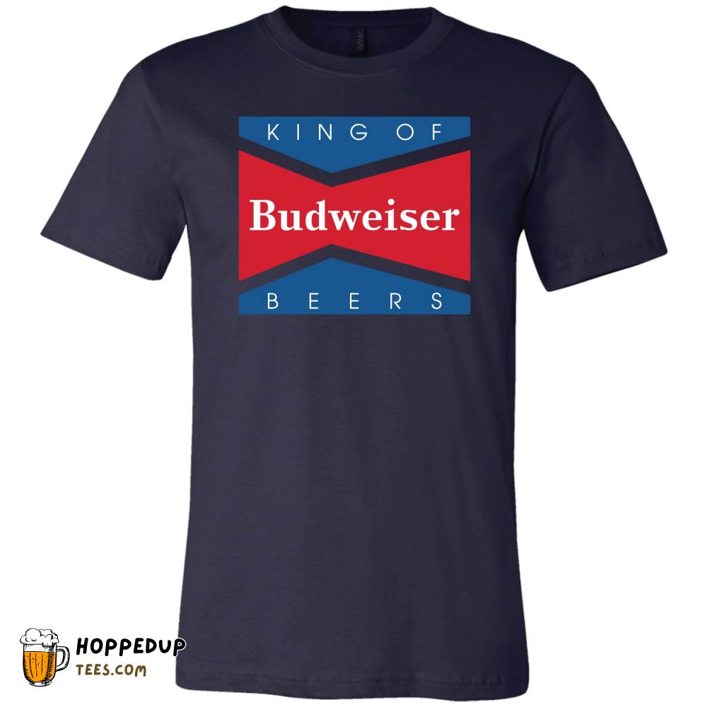 Bud King of Beers Classic White T-Shirt HU