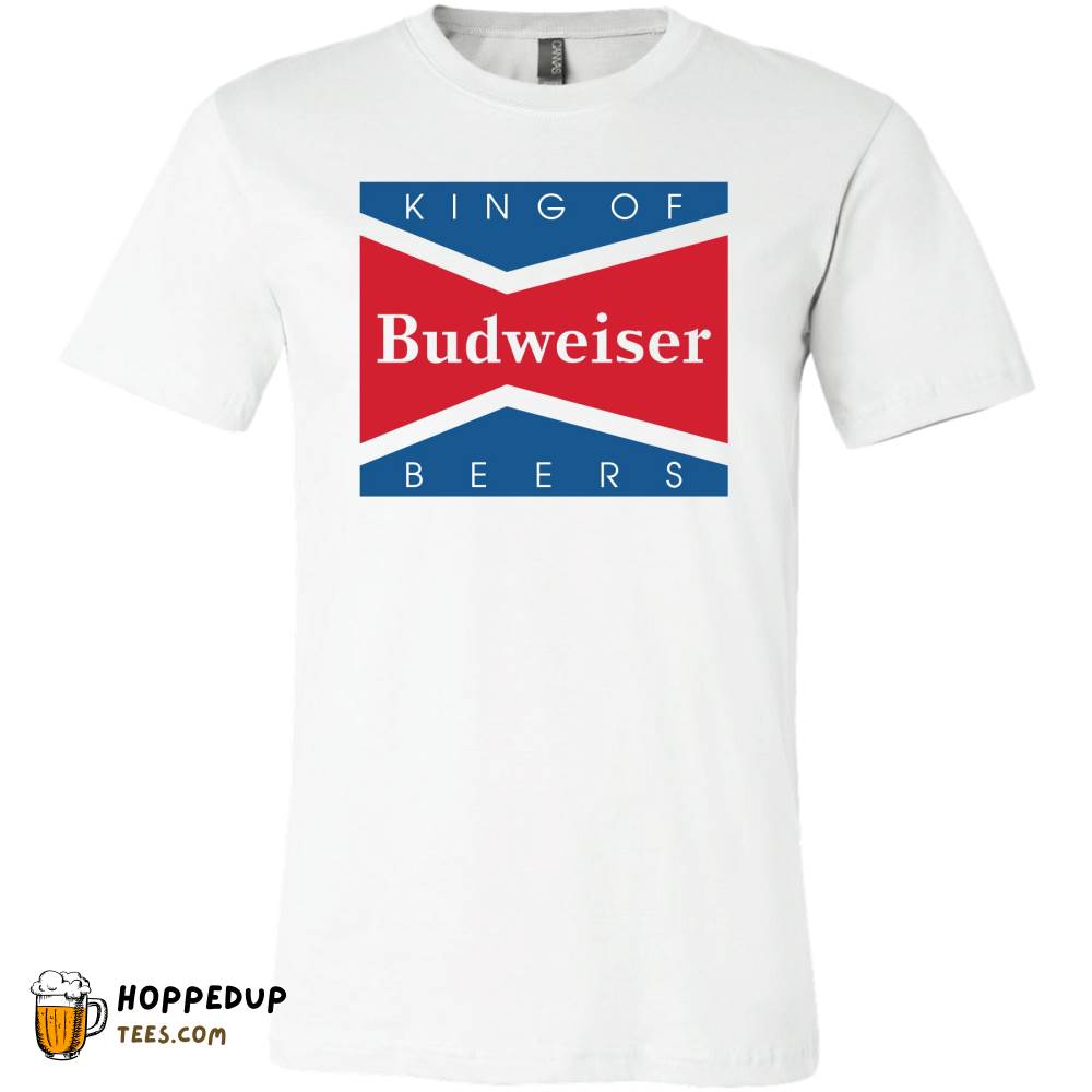 Bud King of Beers Classic White T-Shirt HU