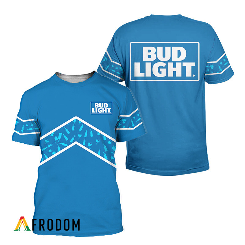 Bud Light Beer Blue Wine Custom T-Shirt HU