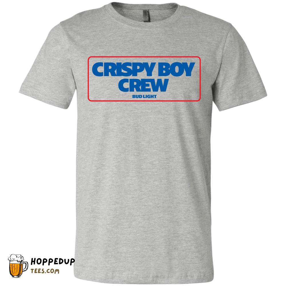 Bud Light Crispy Boy Crew Classic White T-Shirt HU