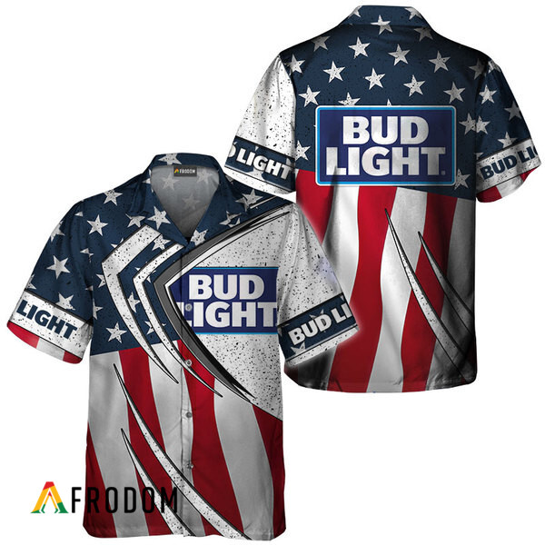 Bud Light Fourth Of July Esports Hawaiian Shirt HU