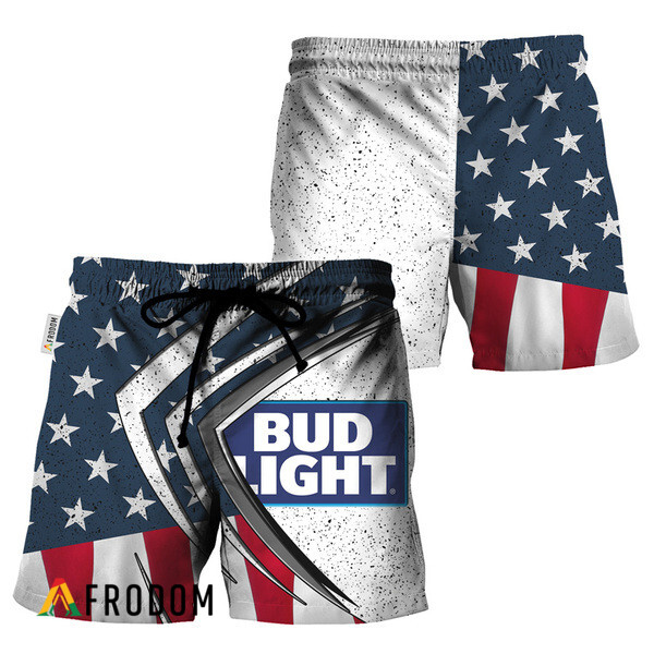 Bud Light Fourth Of July Esports Hawaiian Shorts HU