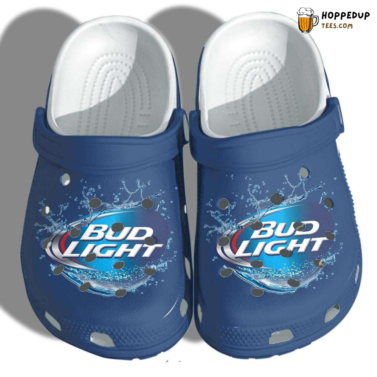 Bud Light Funny Beer Drinking Theme Clog Shoes Beverage Lovers Gift