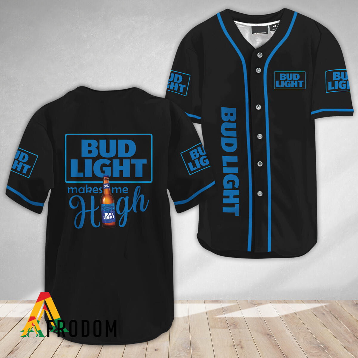 Bud Light High Spirit Designer Baseball Jersey HU