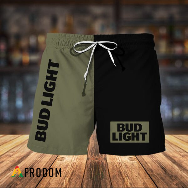 Bud Light Inspired Basic Hawaiian Shorts Design HU