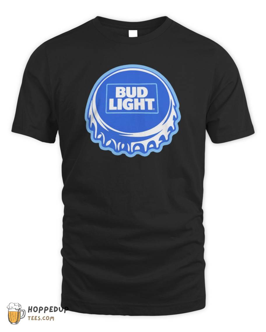Bud Light Merch Bottle Cap T-Shirt