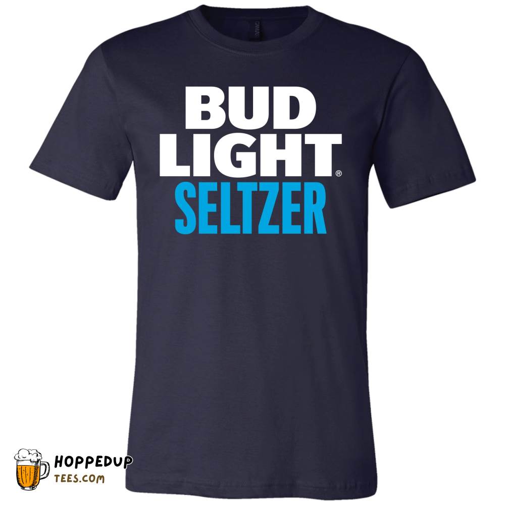 Bud Light Seltzer Classic Logo Tee Collection HU