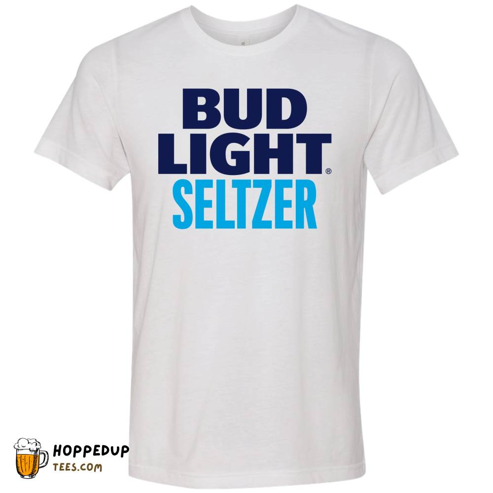 Bud Light Seltzer Classic Logo Tee Collection HU