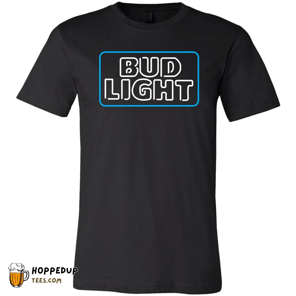Bud Light Texas Neon Style Graphic Tee HU