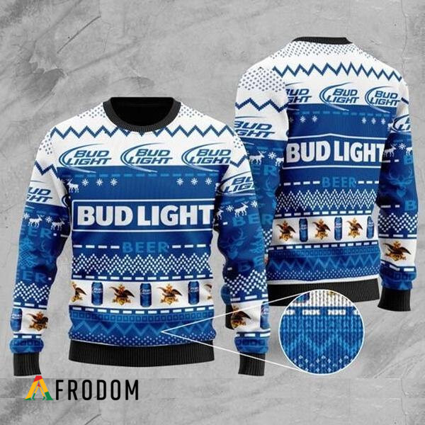 Bud Light Unique Design Christmas Sweater HU