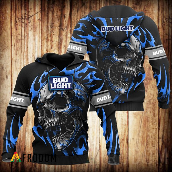 Bud Light Vintage Skull Artwork Hoodie HU Bud Light Vintage Skull Artwork Hoodie HU