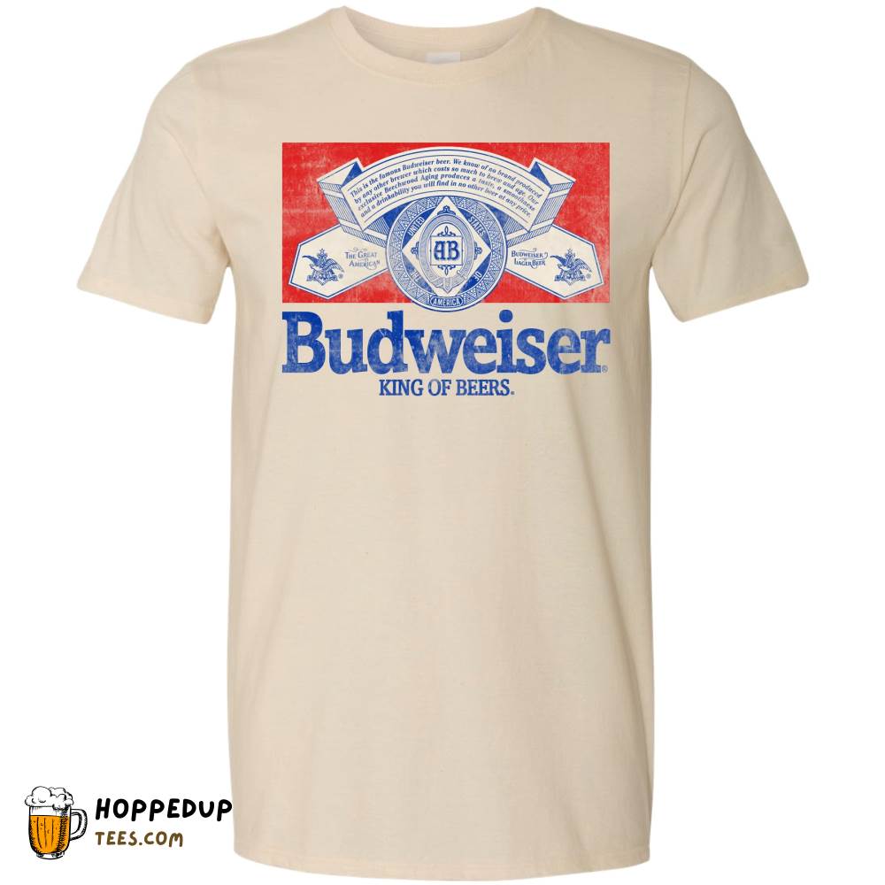 Budweiser 1969 Half Label Natural Cotton Tee – HU