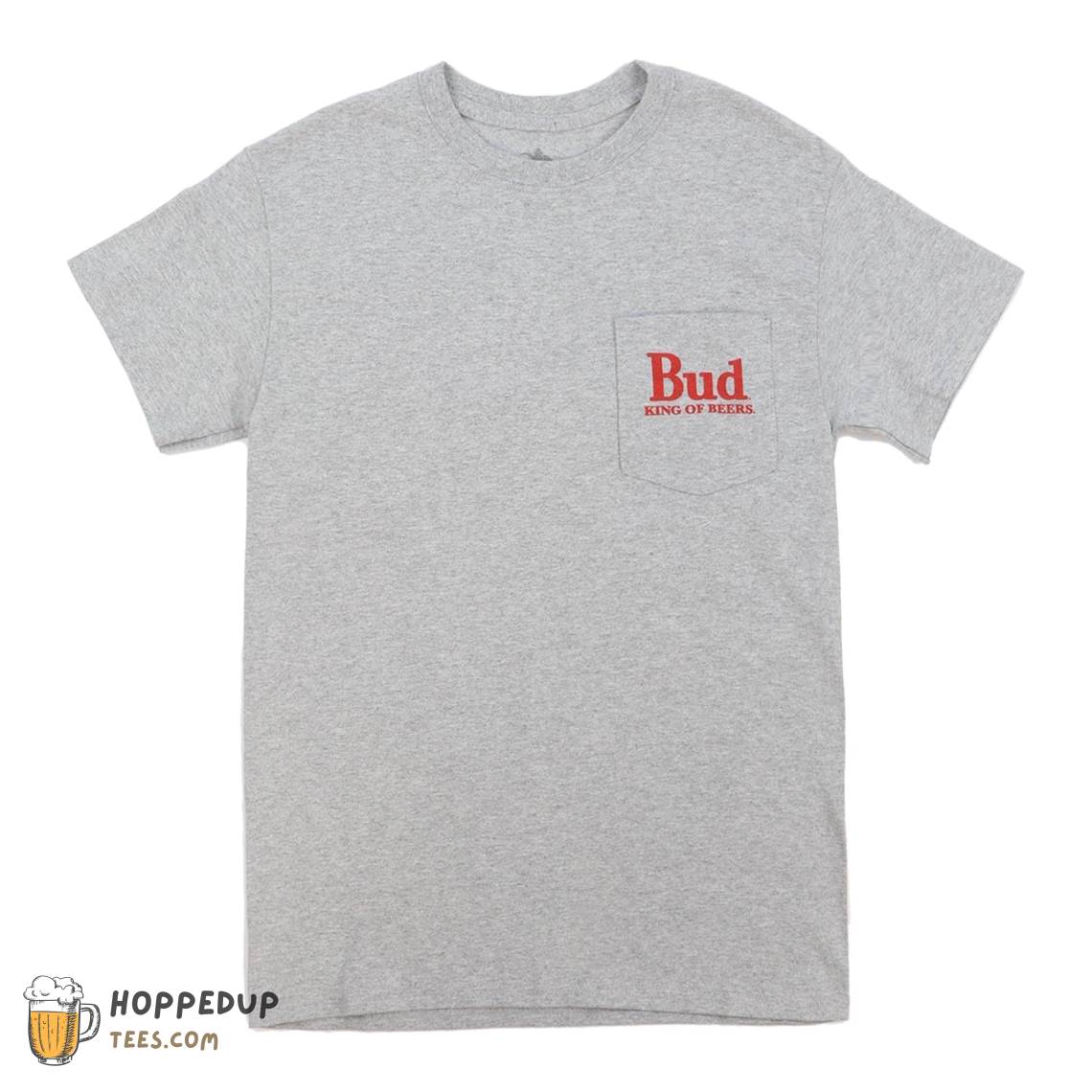 Budweiser A And Eagle Pocket With On Back Graphic Tees