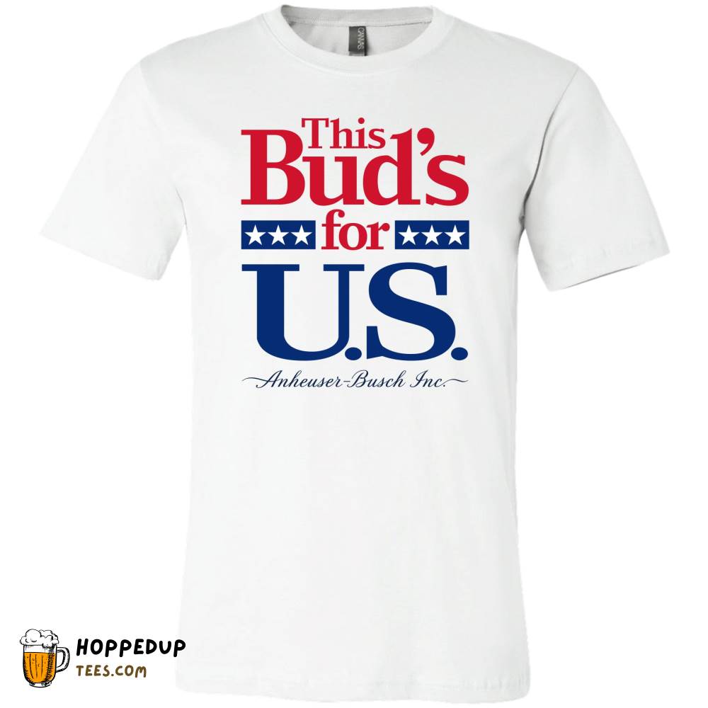 Budweiser American Flag Bud for USA White Tee – HU Budweiser American Flag Bud for USA White Tee – HU