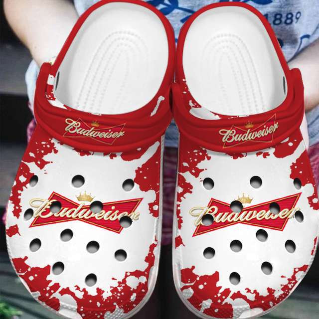 Budweiser Beer Crocband Clogs Comfortable HU