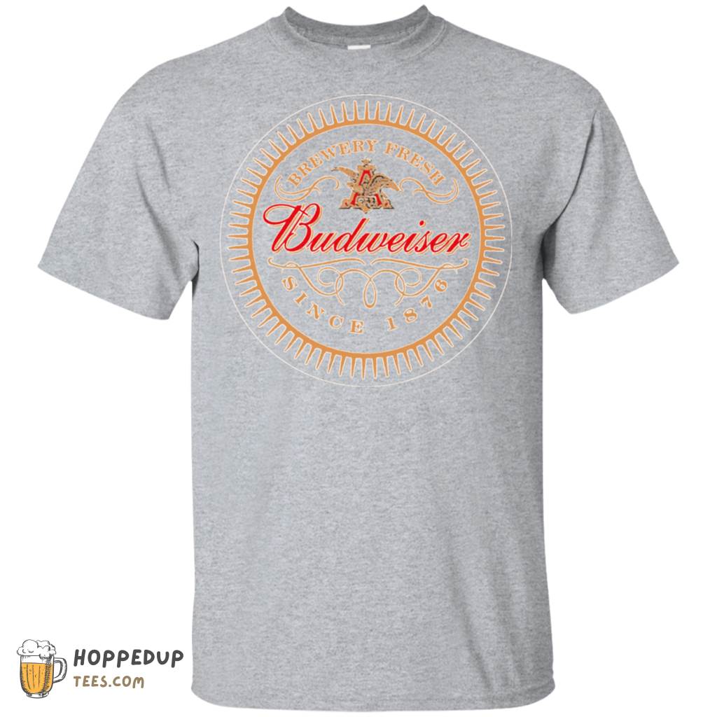 Budweiser Beer T-Shirt for Lager Enthusiasts