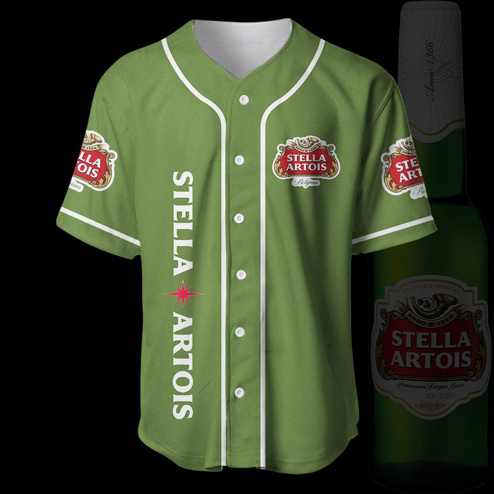 Budweiser Beer Themed Baseball Jersey Lovers Shirt HU