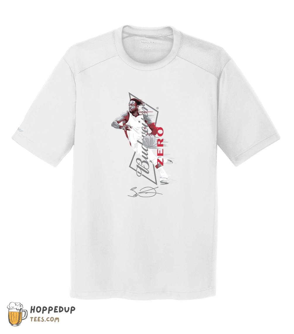 Budweiser Beer Zero X Dwayne Wade T-Shirts