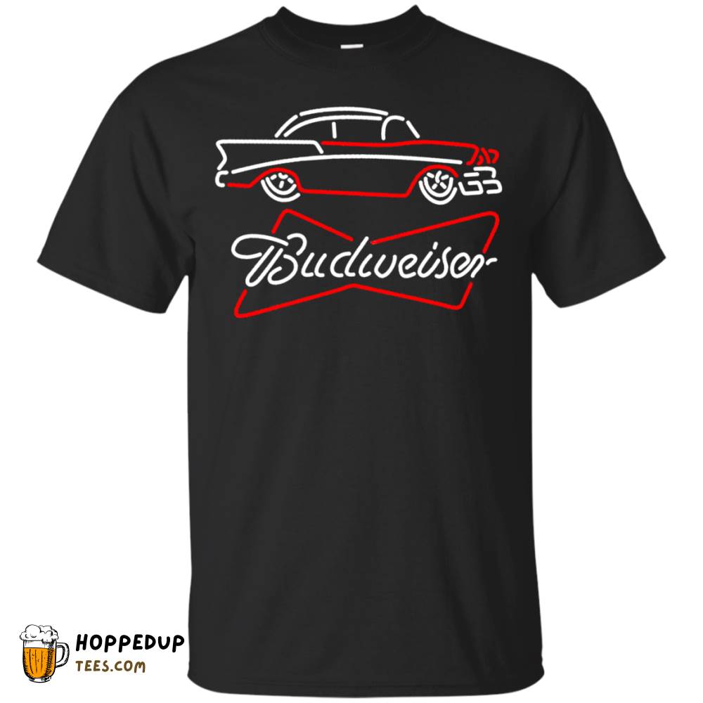Budweiser Classic Car Graphic Pattern Tee HU Budweiser Classic Car Graphic Pattern Tee HU