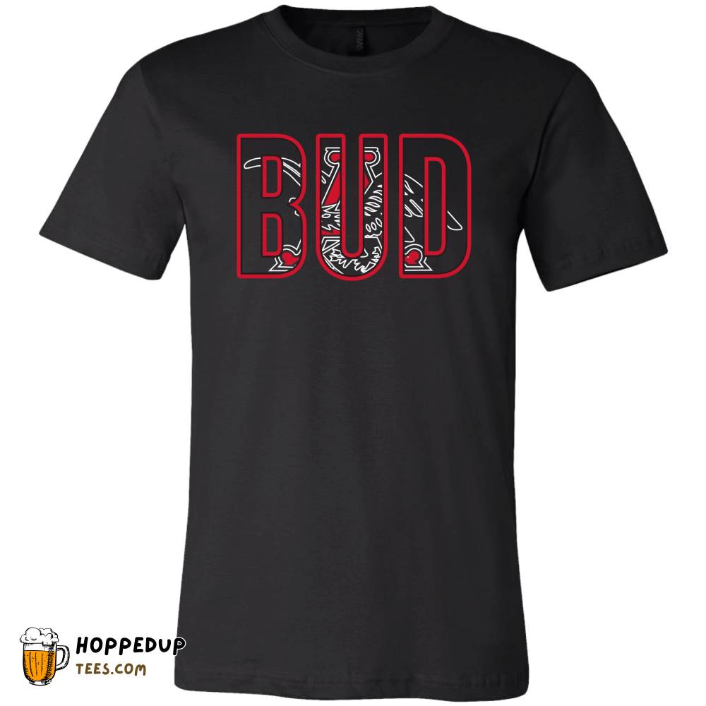 Budweiser Eagle Outline Graphic Tee in Black – HU