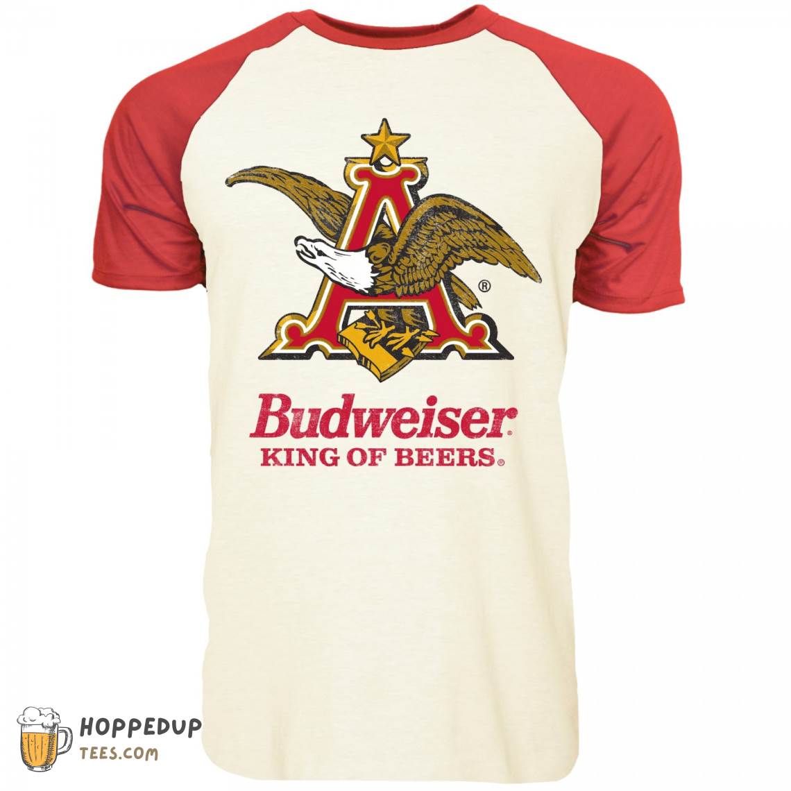 Budweiser Eagle Raglan Tshirt