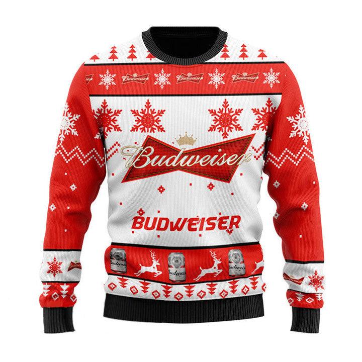 Budweiser Holiday-Themed Ugly Sweater Collection HU