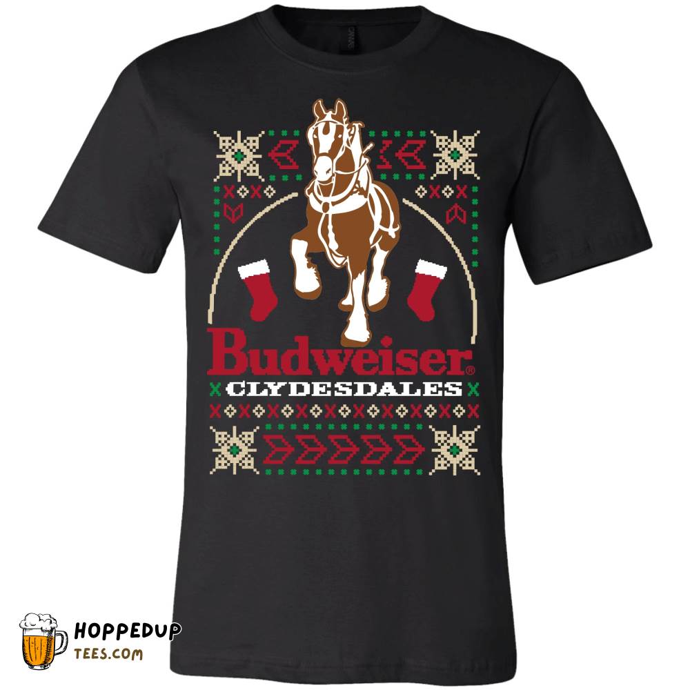 Budweiser Large Clydesdale Black Tee HU Budweiser Large Clydesdale Black Tee HU