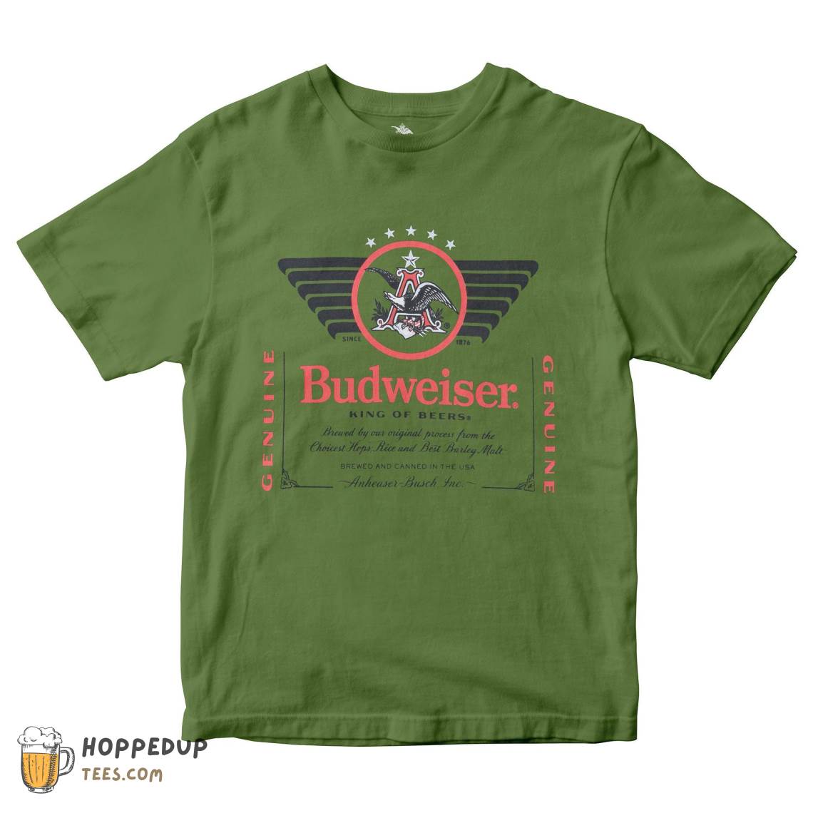 Budweiser Military Inspired T-Shirt