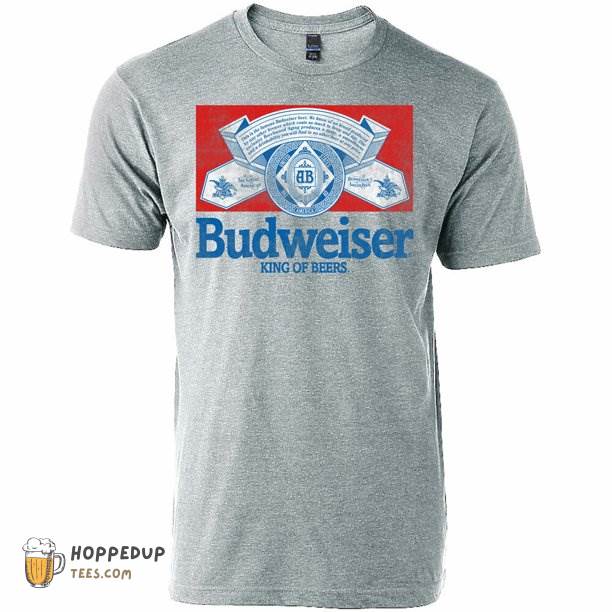 Budweiser Official Beer Drinking Tshirts