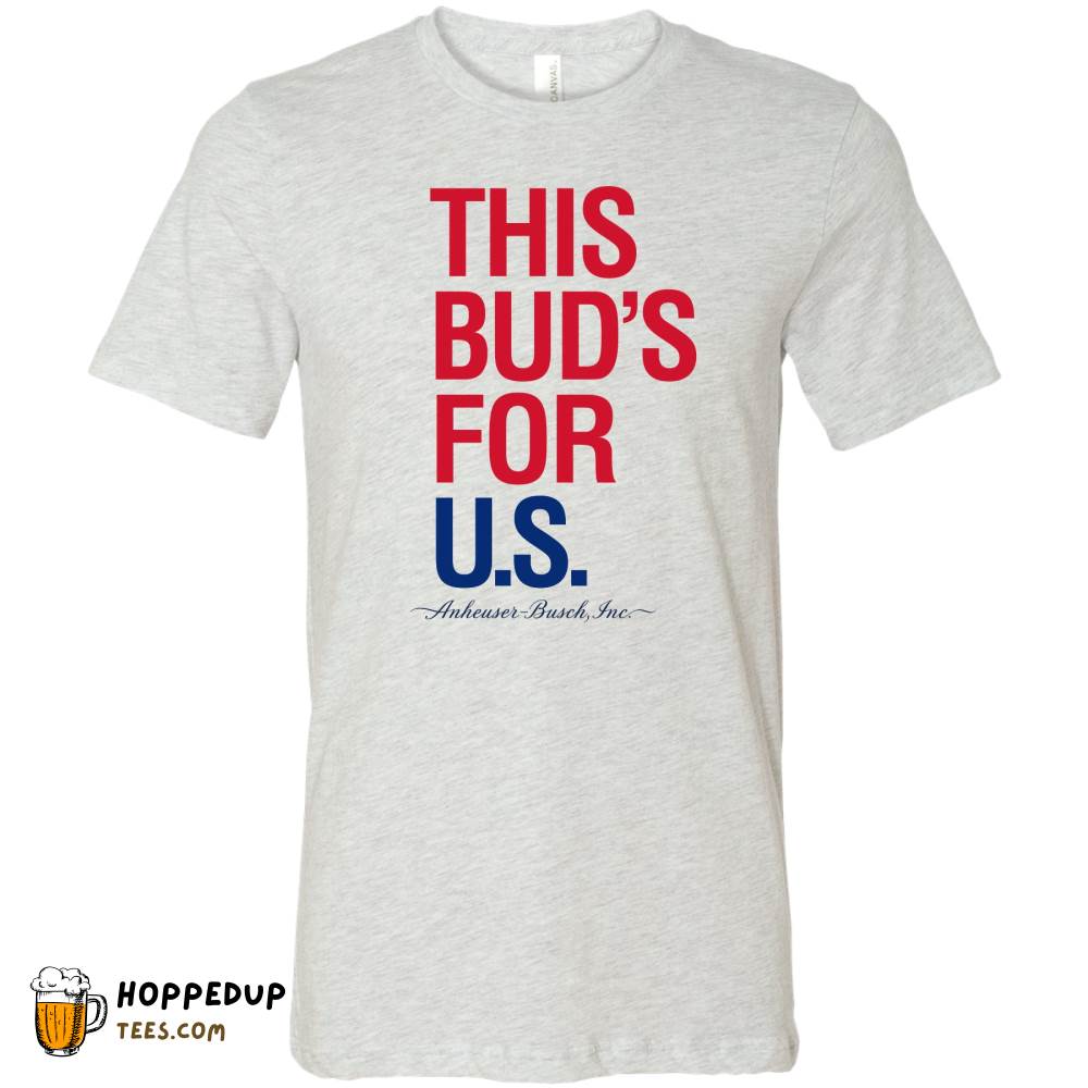 Budweiser Patriotic Bud for USA White T-Shirt – HU