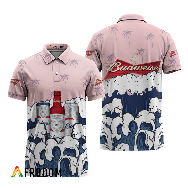 Budweiser Summer Waves Polo Shirt HU
