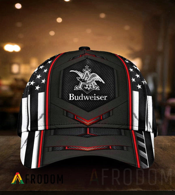 Budweiser Vintage Cap with American Flag HU Edition